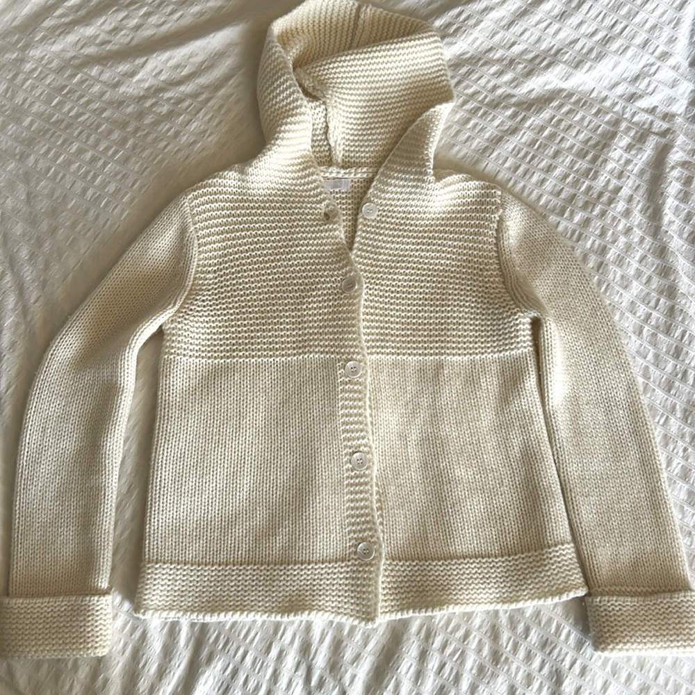 NWOT Cashmere cardigan hoodie